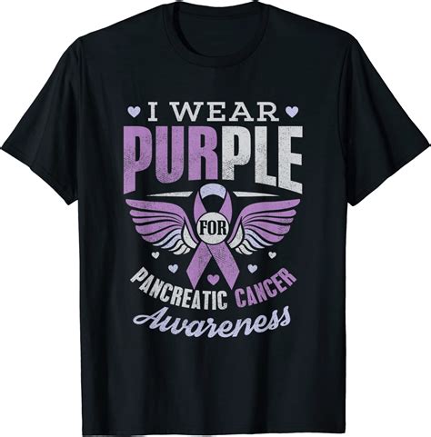 (Ash is made with a blend of cottonpoly) Perfect to support loved ones fighting Pancreatic Cancer. . Pancreatic cancer shirts